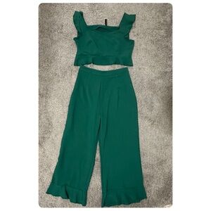 Two Piece Green Set